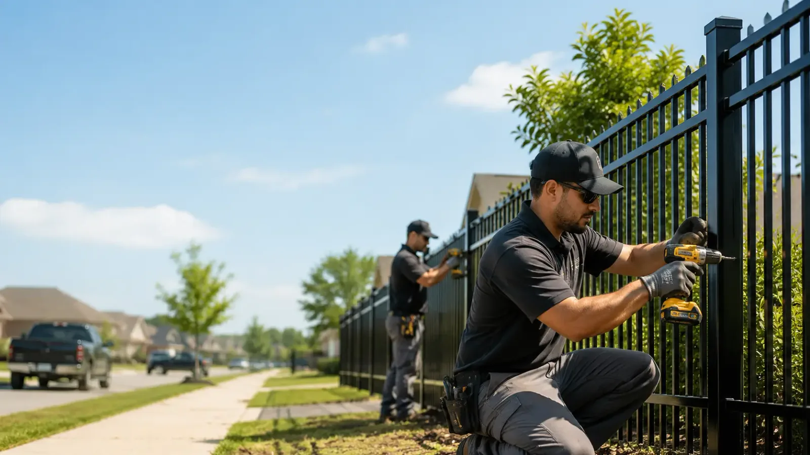 Metal Fence Installation in Williams Bay, WI